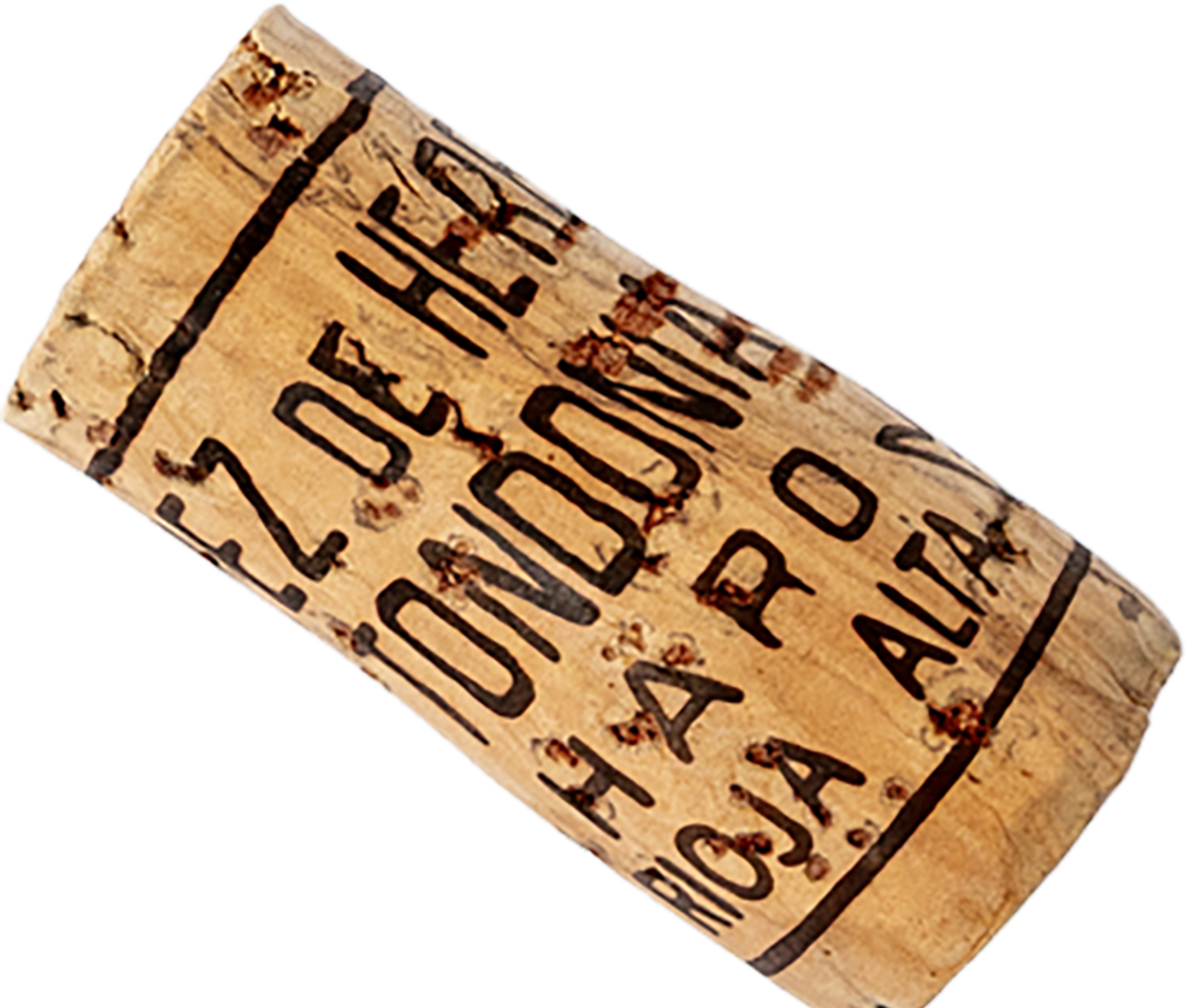 A cork on the tablecloth at Bisque